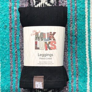 Fleece lined Muk Luk leggings
